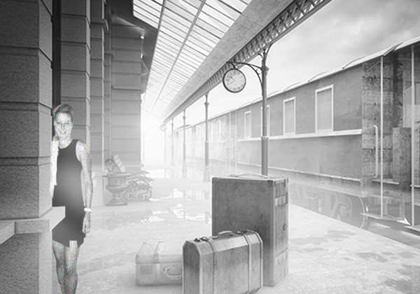 Blog psicologia mujer en estación de tren